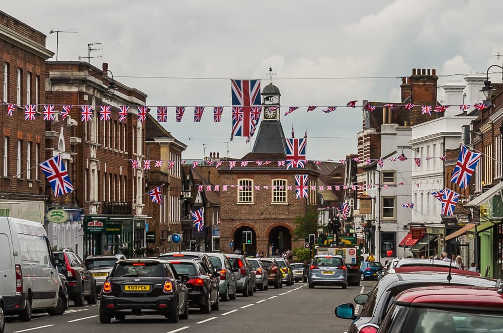 Church Street, Reigate town centre