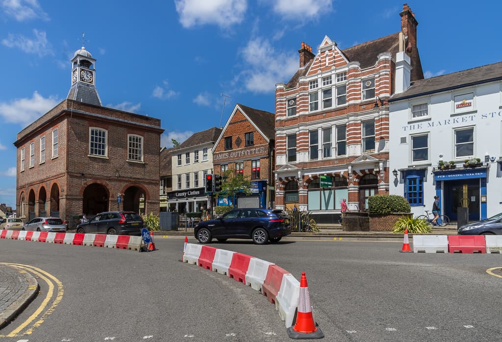 Reigate town centre